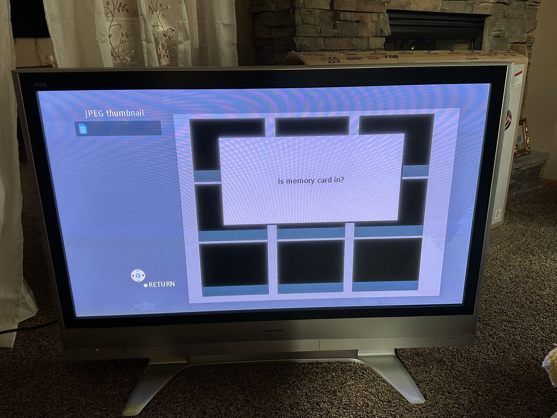 55 inch Panasonic TV