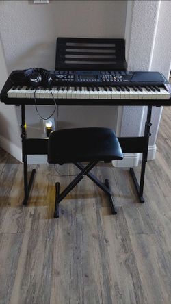 RockJam Electronic Keyboard with Stand and Bench