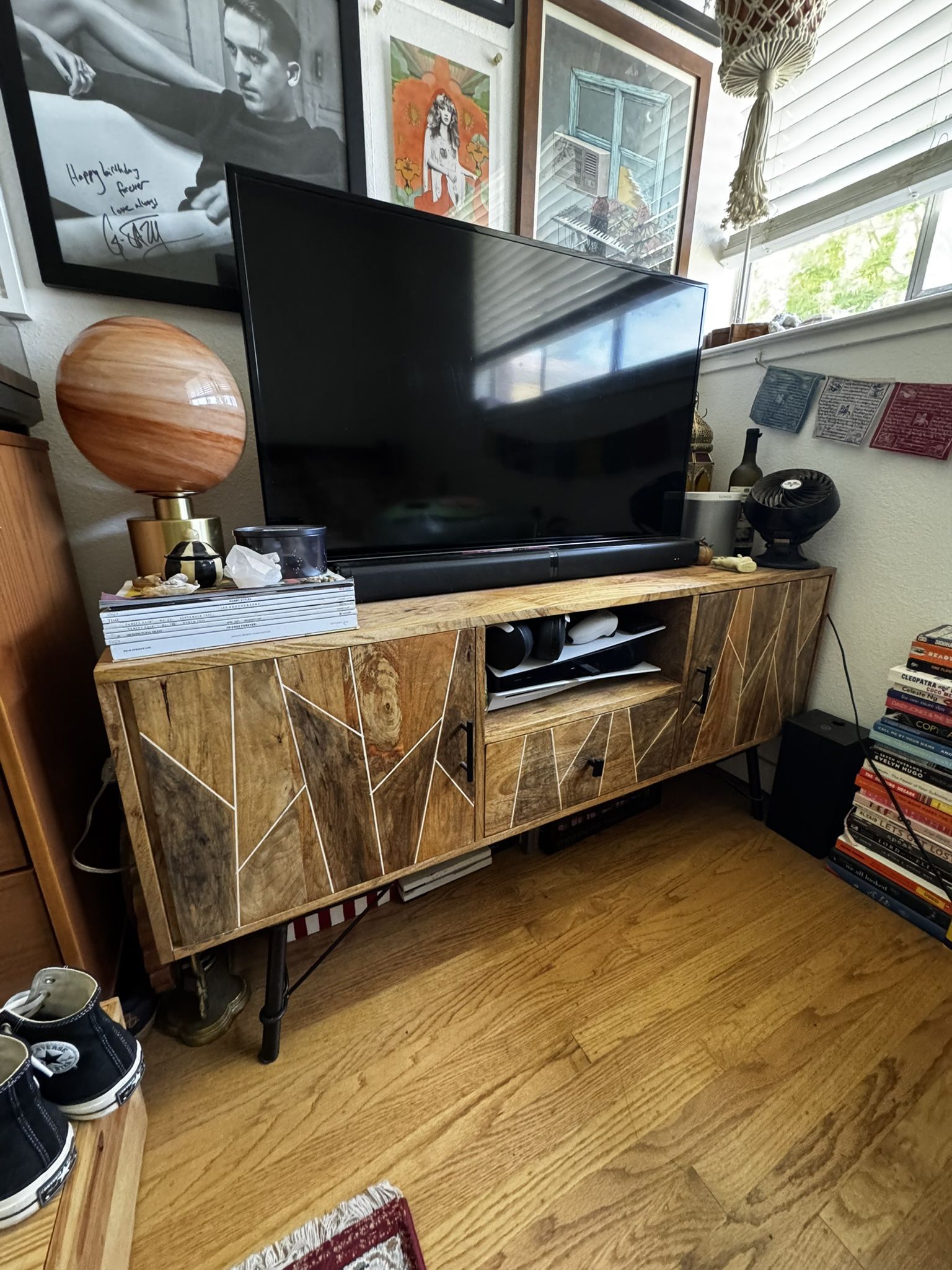 Mid-Century Media console