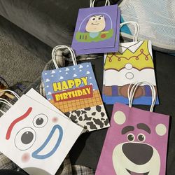 Toy Story Birthday Party Bags 