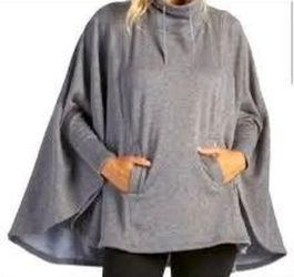 UGG Pichot Cowl Neck Poncho Poncho with Built In Sleeves