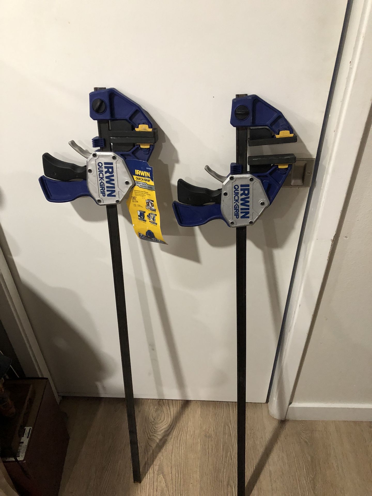 Irwin Quick-Grip Heavy-Duty One-Handed Bar Clamps