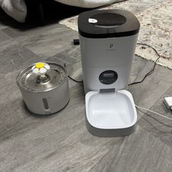 Petlibro Automatic Feeder And Water Fountain