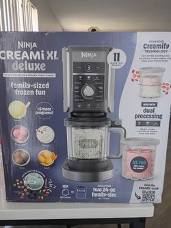 Ninja CREAMi XL Deluxe Ice Cream Maker