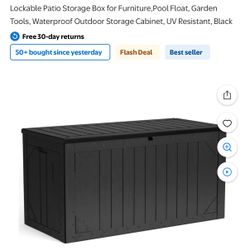 100 Gallon Deck Box 