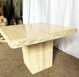 Vintage Italian Travertine Stone Coffee And Side Tables $2400 OBO
