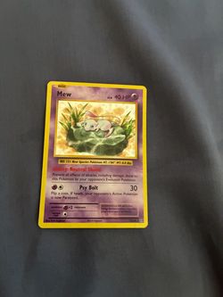 Mew card