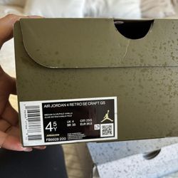 Jordan 4 retro se Craft GS