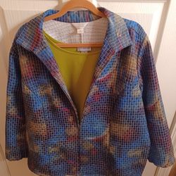 3XL Multi-colored Colored Jacket 