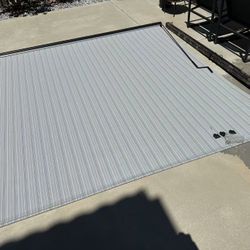     2 Pieces  Retractable Patio Shade .* Roll-Up Patio Shade * Outdoor Roller Shade  * Retractable Sun Shade  * 