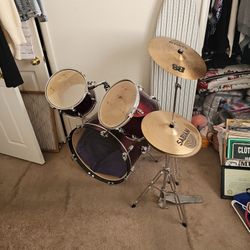 Full Drum set. 1 More Drum and The Seat Included