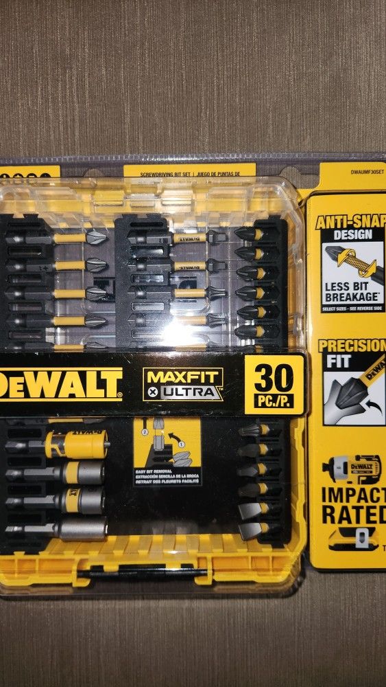 Dewalt Maxfit 30pc Impact Driver Bit Set