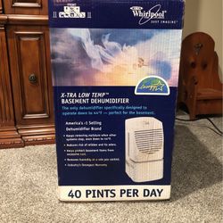Whirlpool Dehumidifier 