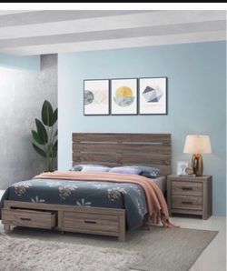 Queen bed