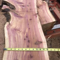 Aromatic Cedar 1.5  Inch Thick Book Matched Slab
