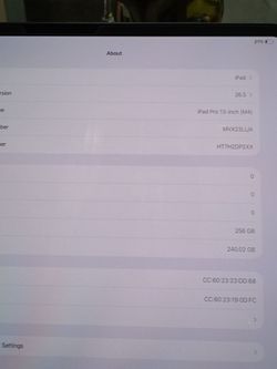 iPad pro M4 13 inches WiFi