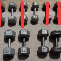 Weights Dumbells Bench $.75 Per Pound