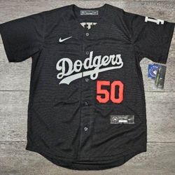 YOUTH LOS ANGELES DODGERS STITCHED BASEBALL JERSEY