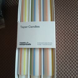 New Taper Candles 6 Pack 