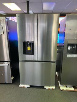 LG counter depth stainless steel fridge