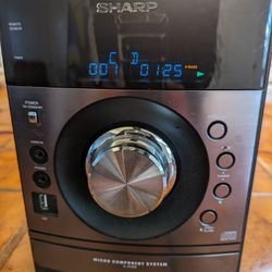 Sharp XL-DH259 Micro Component Audio Stereo CD Boombox System,FM,Ipod etc
