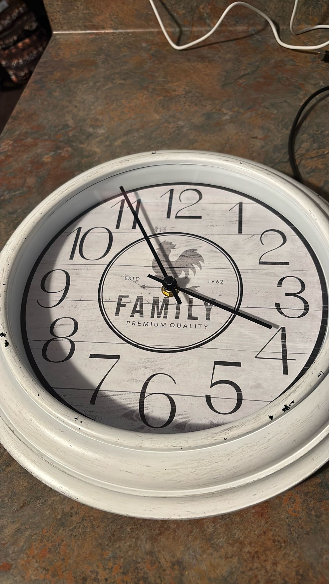 Clock White
