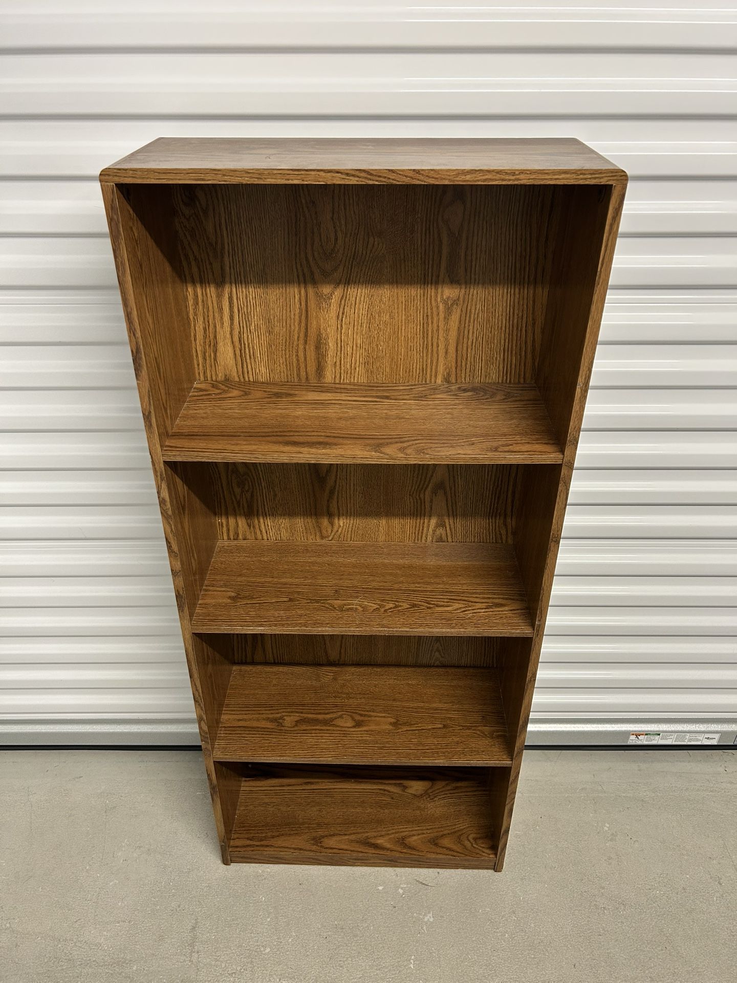 Tall Wooden Bookcase (4 Ft 6” Tall)