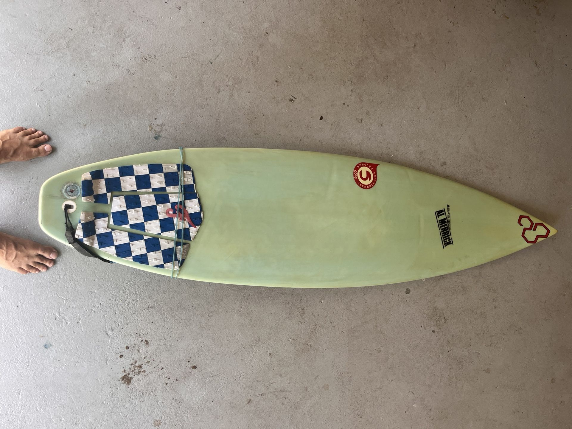 6’4” Surfboard Al Merrick Salomon Core