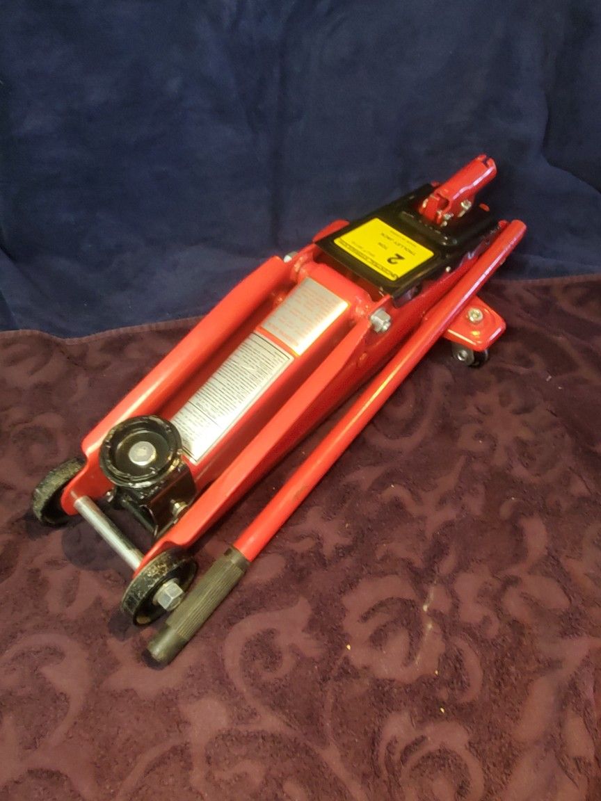 Central Hydraulics 2 Ton Hydraulic Trolley Jack – Reliable Car Lift Tool