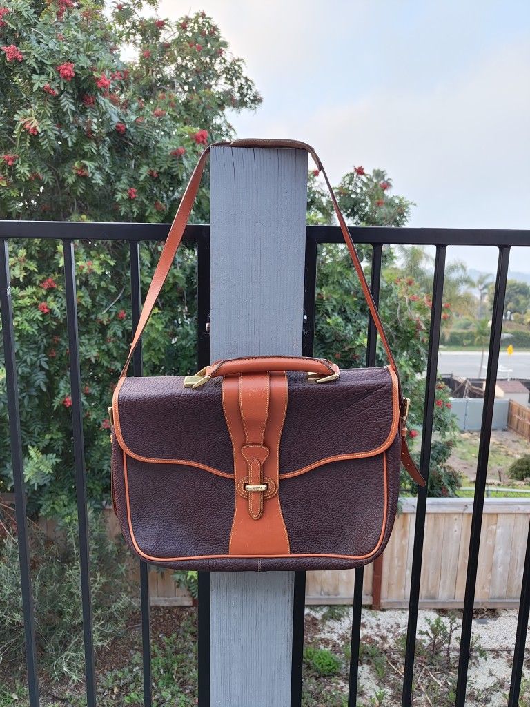 Vintage Dooney & Bourke Briefcase Laptop Bag