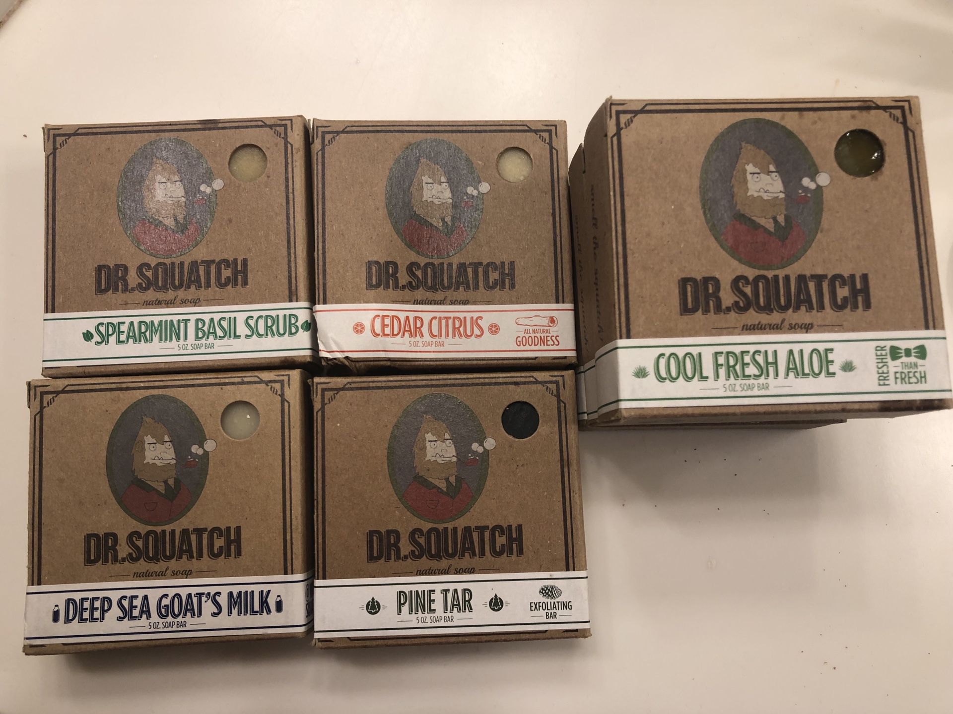 Mens Shower Essentials Lot Dr.Squatch Shampoo Conditioner Soap BRAND NEW!  for Sale in Cedar Park, TX - OfferUp