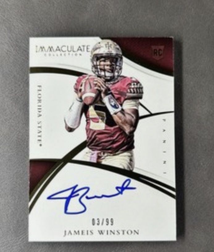 Jameis Winston Rookie Auto 