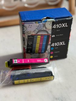 Spain 410XL Compatible Ink — 7 New Cartridges