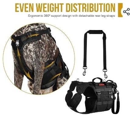 NEW Dog Lift Harness For Large Dogs