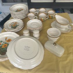 Mikasa Garden Club -Petunias Dishes