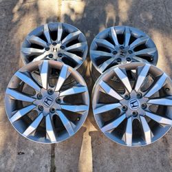 17" Honda Civic Si OEM Replacement Wheels (we guarantee are wheels to be true and round-they are dynamic balance tested.)