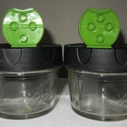 Ball 2-Pack Culinary Dry Herb Storage Jars, Clear