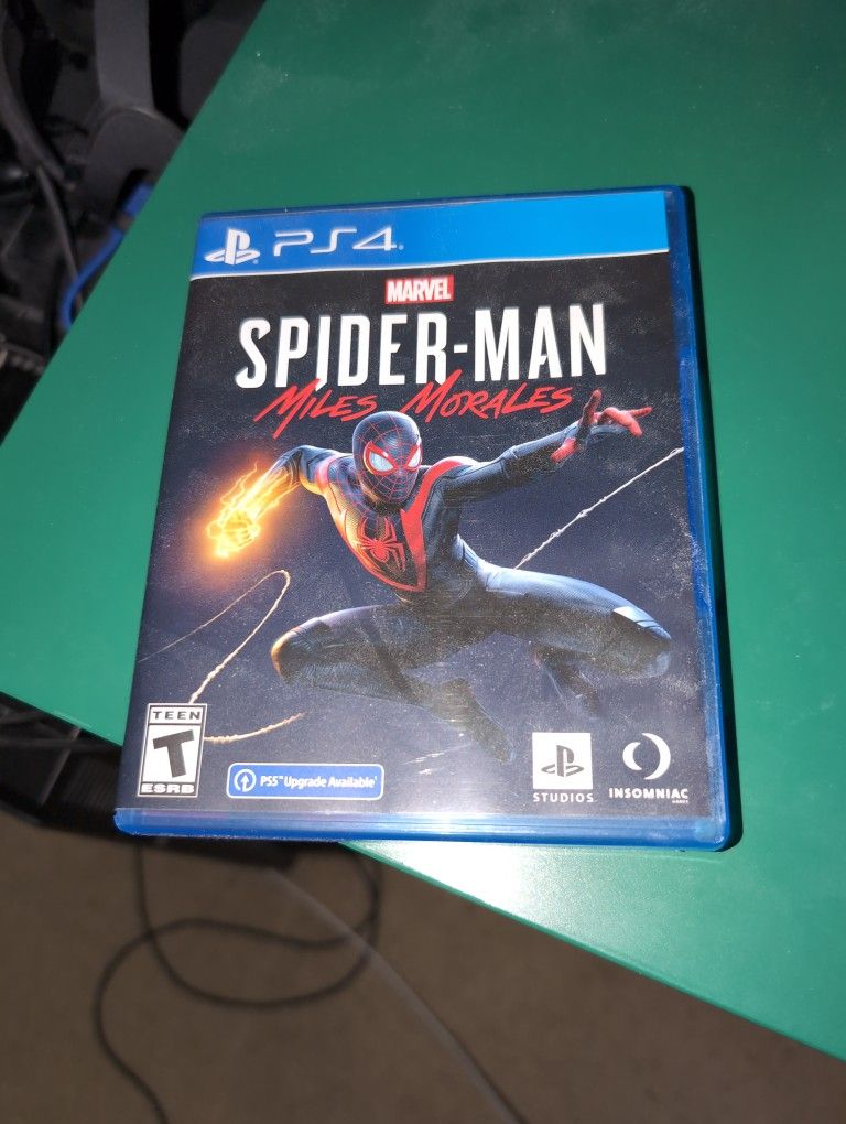 Spiderman Miles Morales Ps4