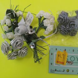 New Assorted Mini Artificial Flowers
