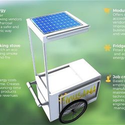 Sharp solar panel. American made. Works great  