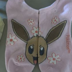 Pokémon Pink Evee Socks $3
