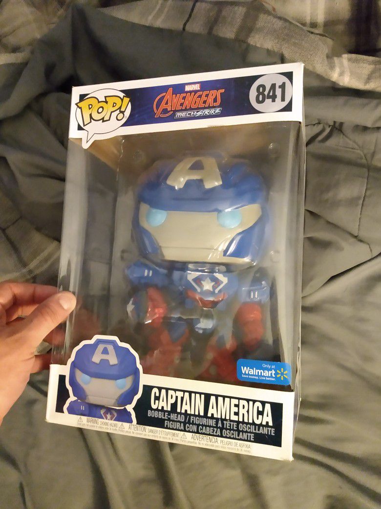Jumbo Size Captain America Mecha Pop 