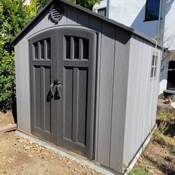 LIFETIME SHED 8'x7.5'