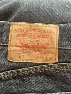 $15 Men’s 501 LEVIs (black) - 36x30