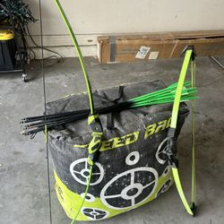 Children’s Bow And Arrows With Bag