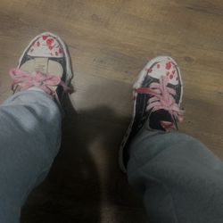 Beat Up Custom Blood Splattered Maison Miharas