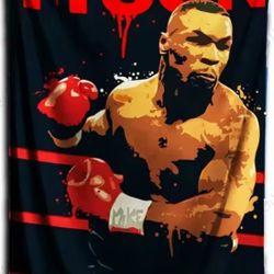 Iron Mike Power In Motion Tyson Unleash A Brutal Legacy Wall Tapestry 16"× 24"