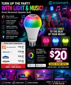 Smart Speaker bulb