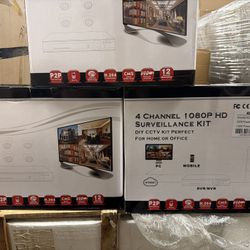 H.265+ Wired Security Camera DVR Kit System