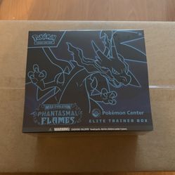 Pokémon - Phantasmal Flames - Pokémon Center Elite Trainer Box (ETB) - Factory Sealed 